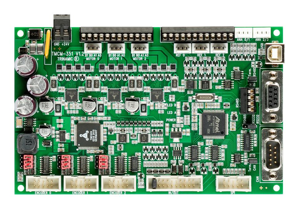 TMCM-351-E-CANOPEN STEPPER MOTOR CTRL/DRIVER, 2.8A, 28.5V TRINAMIC / ANALOG DEVICES
