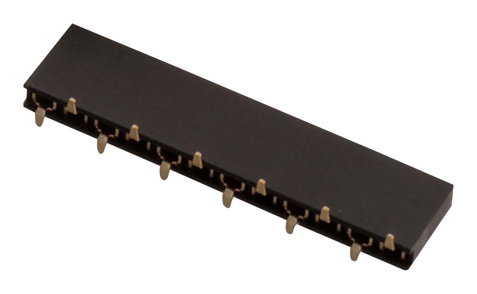 61001013321 CONNECTOR, RCPT, 10POS, 1ROW, 2.54MM WURTH ELEKTRONIK