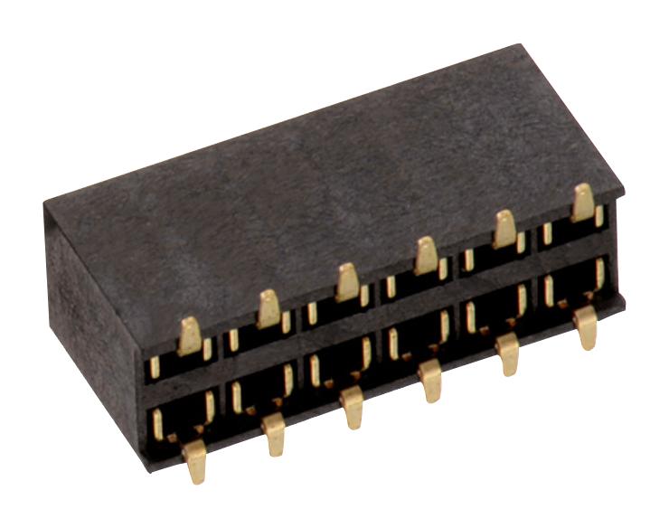 61030421821 CONNECTOR, RCPT, 4POS, 2ROW, 2.54MM WURTH ELEKTRONIK