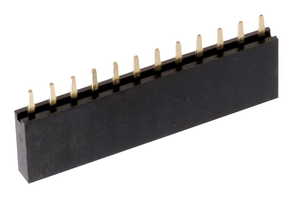 61300611821 CONNECTOR, RCPT, 6POS, 1ROW, 2.54MM WURTH ELEKTRONIK