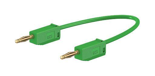 28.0039-050-25 TEST LEAD, 2MM BANANA PLUG, 10A, 500MM STAUBLI