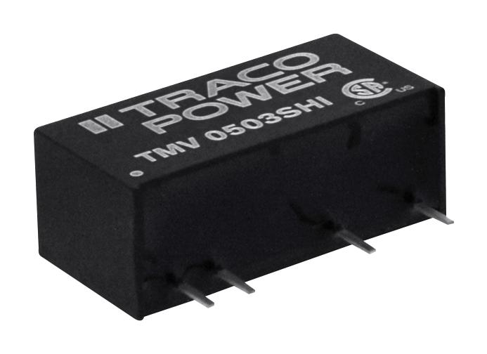 TMV 2403SHI DC-DC CONVERTER, 3.3V, 0.303A TRACO POWER
