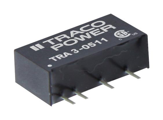 TRA 3-1219 DC-DC CONVERTER, 9V, 0.333A TRACO POWER