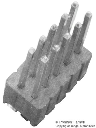 GPEA214-2002A005C1BA CONNECTOR, HEADER, 40POS, 2ROW, 1.27MM GREENCONN