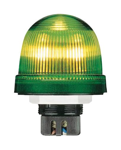KSB-123G FLASHING LIGHT W/XENON TUBE, GREEN, 230V ABB