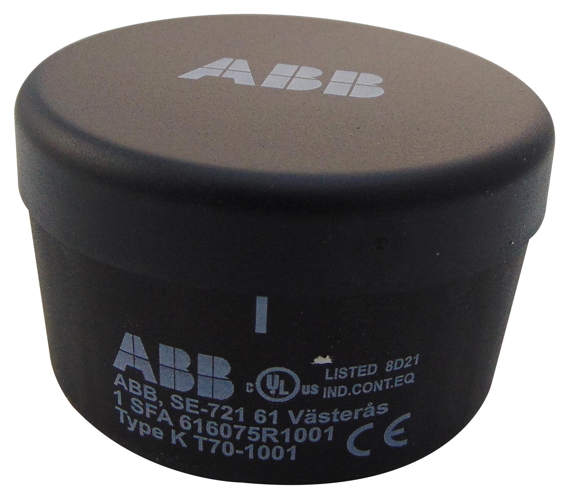 KT70-1001 TERMINAL ELEMENT W/CAP, TUBE MOUNTING ABB