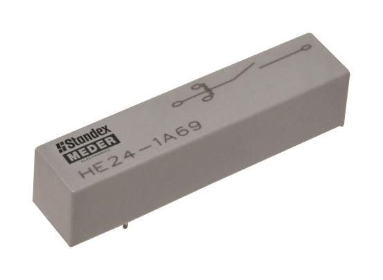 HE24-1A83-02 REED RELAY, SPST-NO, 3A, 7.5KV, TH STANDEXMEDER