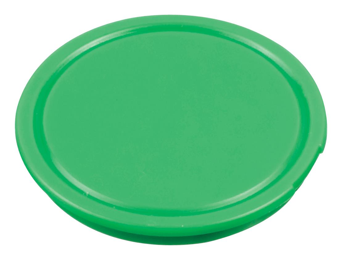 HW1A-B1G SWITCH BUTTON, ROUND FLUSH, 22MM, GREEN IDEC