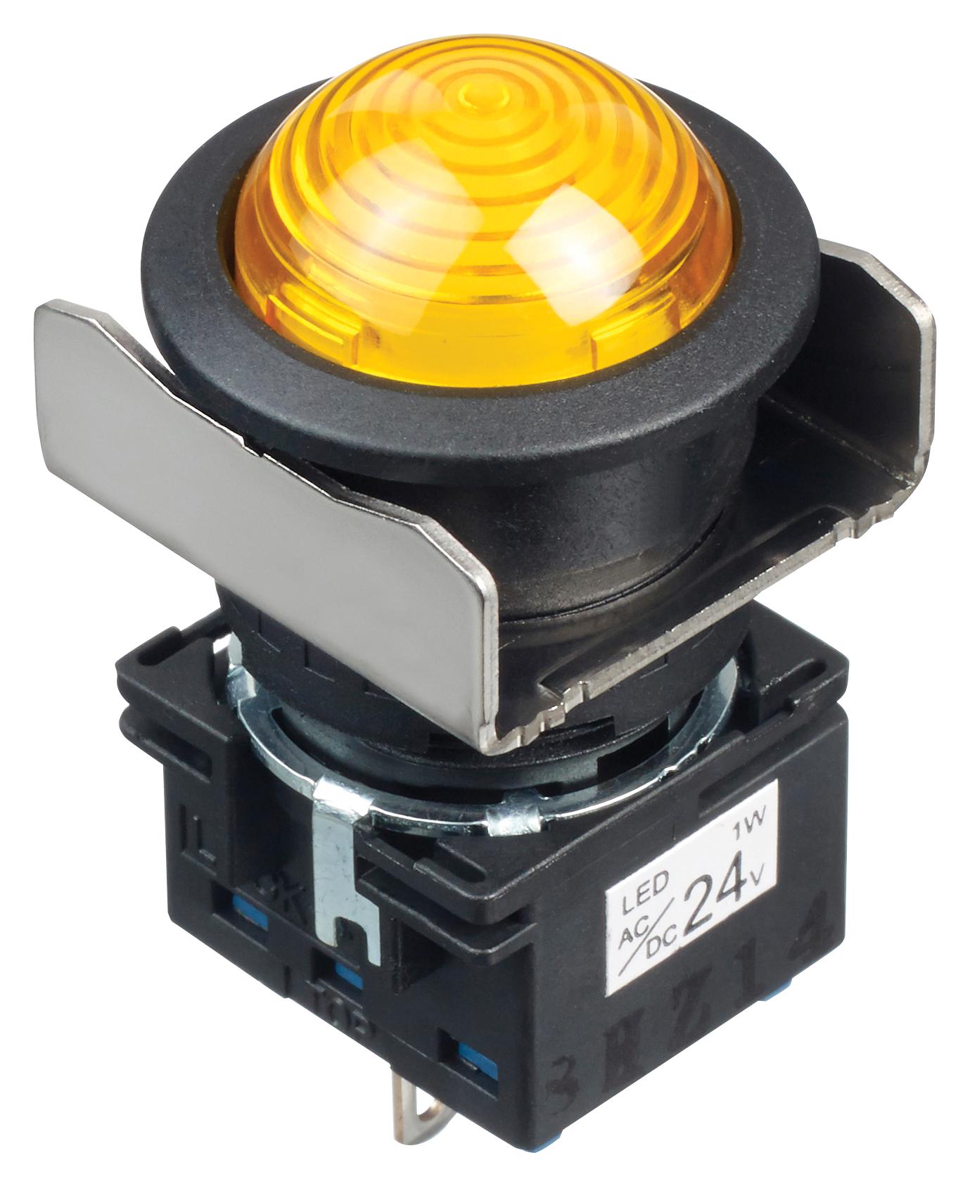 LB6P-2T04Y PILOT LIGHT, YELLOW, 24VAC/VDC IDEC