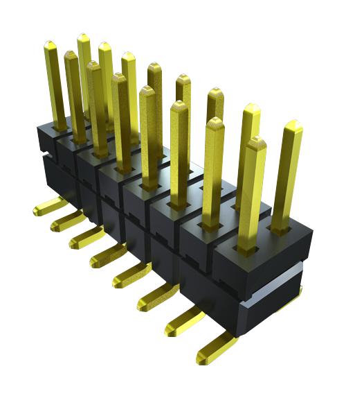 TW-30-07-T-Q-500-100 CONNECTOR, STACKING, HDR, 120POS, 4ROW SAMTEC