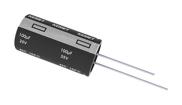 ESC107M035AG3AA CAP, 100µF, 35V, 20% KEMET