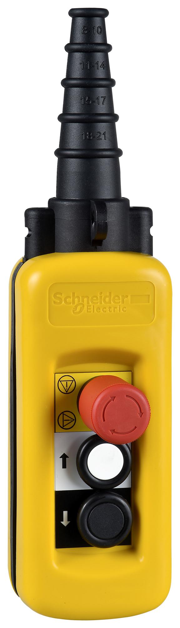 XACA2913 PUSHBUTTON PENDANT STATION, 2BUTTON, 3A SCHNEIDER ELECTRIC