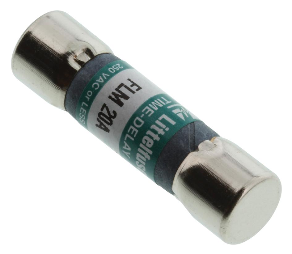0FLM001.T MIDGET FUSE, SLOW BLOW, 1A, 250VAC LITTELFUSE
