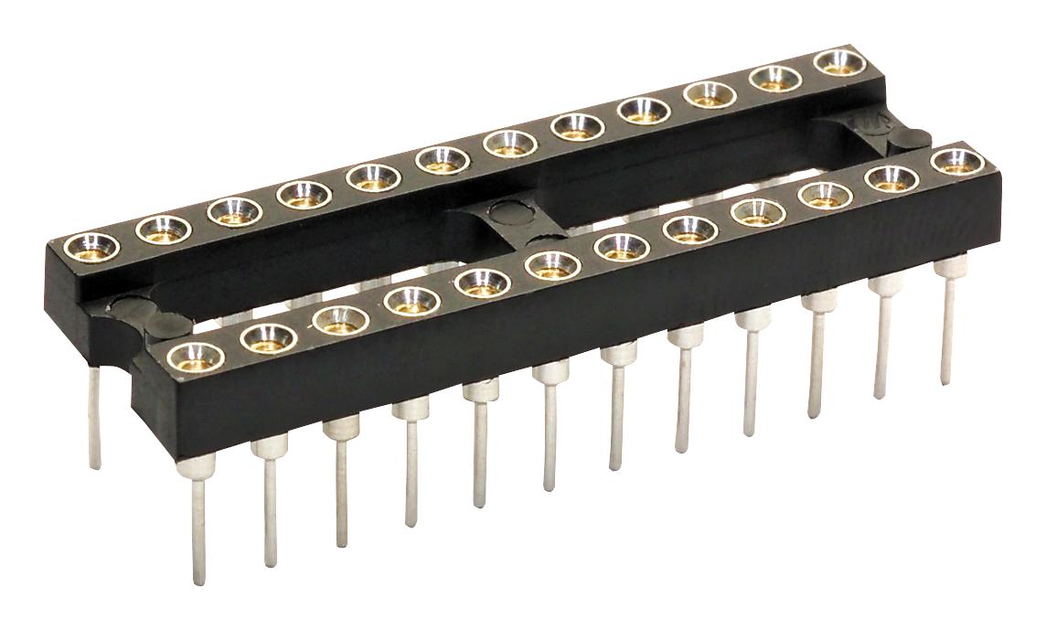 110-43-328-41-001000 . DIP SOCKET, 28POS, THROUGH HOLE MILL MAX