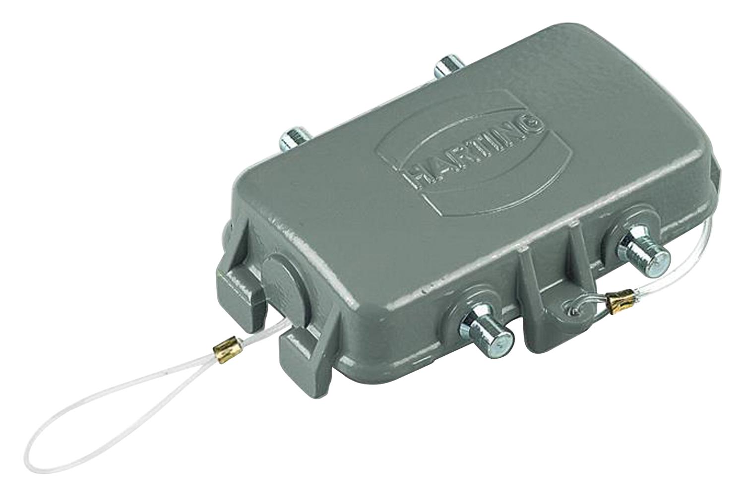 09300105427 PROTECTION COVER, W/CORD, 10B, METAL HARTING