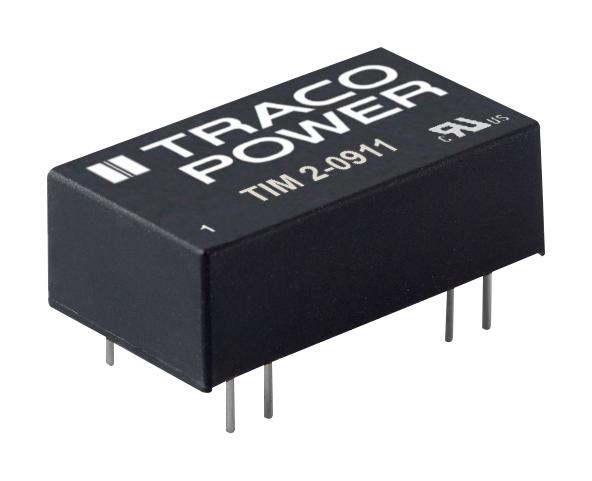 TIM 2-2412 DC-DC CONVERTER, MEDICAL, 12V, 0.167A TRACO POWER