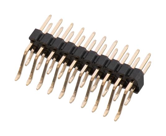 621320284521 CONNECTOR, HEADER, 20POS, 2ROW, 2MM WURTH ELEKTRONIK