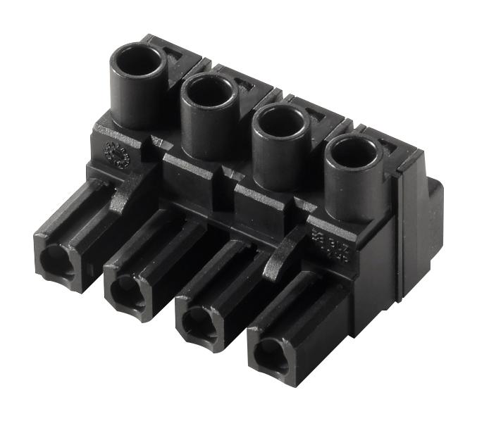 1059630000 TERMINAL BLOCK, PLUGGABLE, 10POS, 12AWG WEIDMULLER