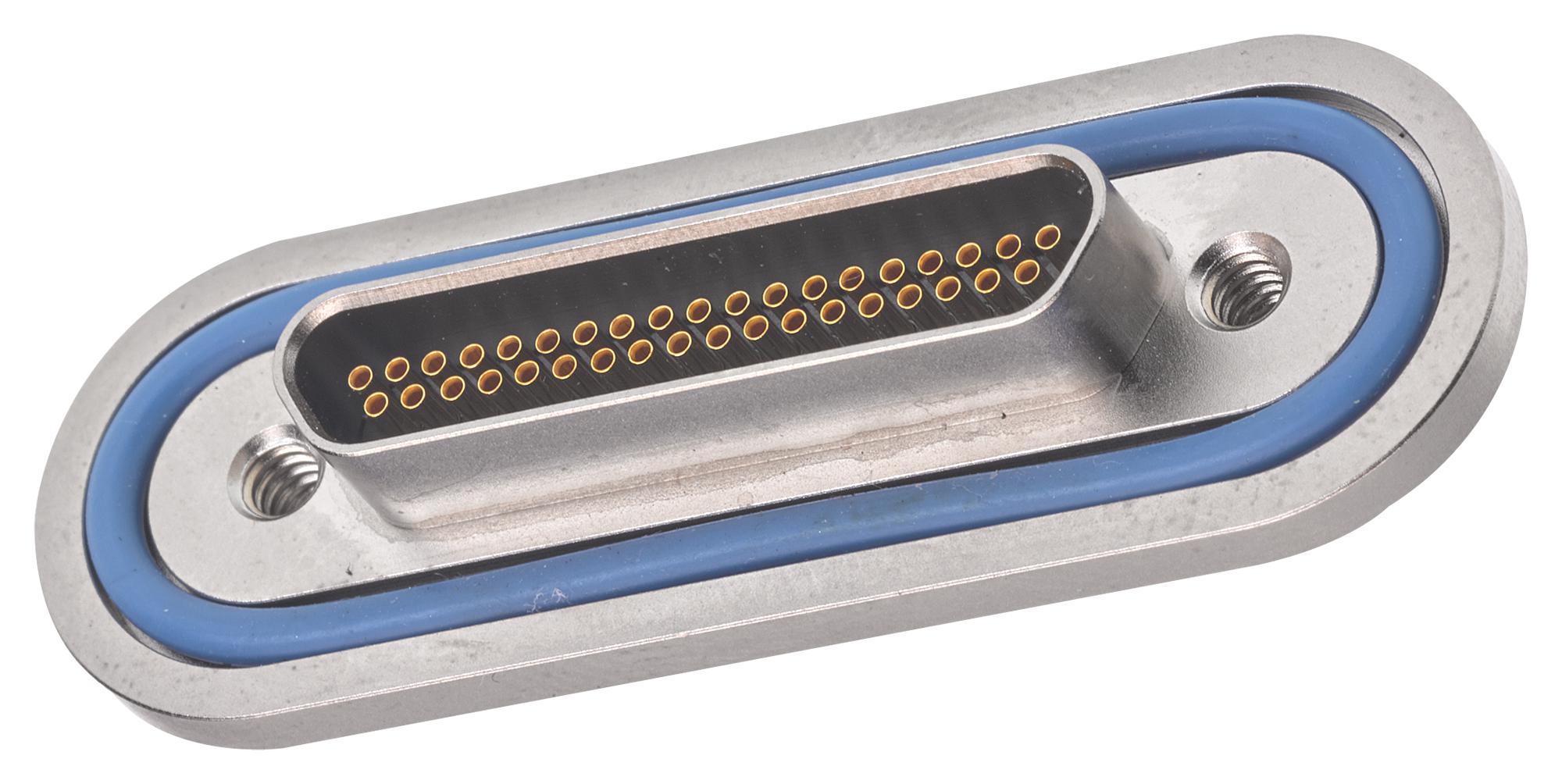 DCDH-9S4C40.5BN MICRO D-SUB CONN, RCPT, 9POS, PANEL CINCH CONNECTIVITY SOLUTIONS