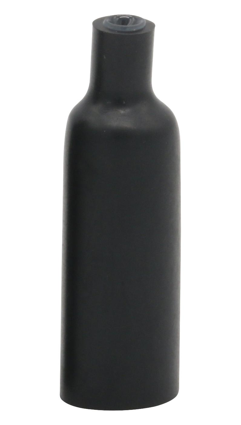 PP001925 HEAT SHRINK, END CAP, 100MM, BLACK PRO POWER