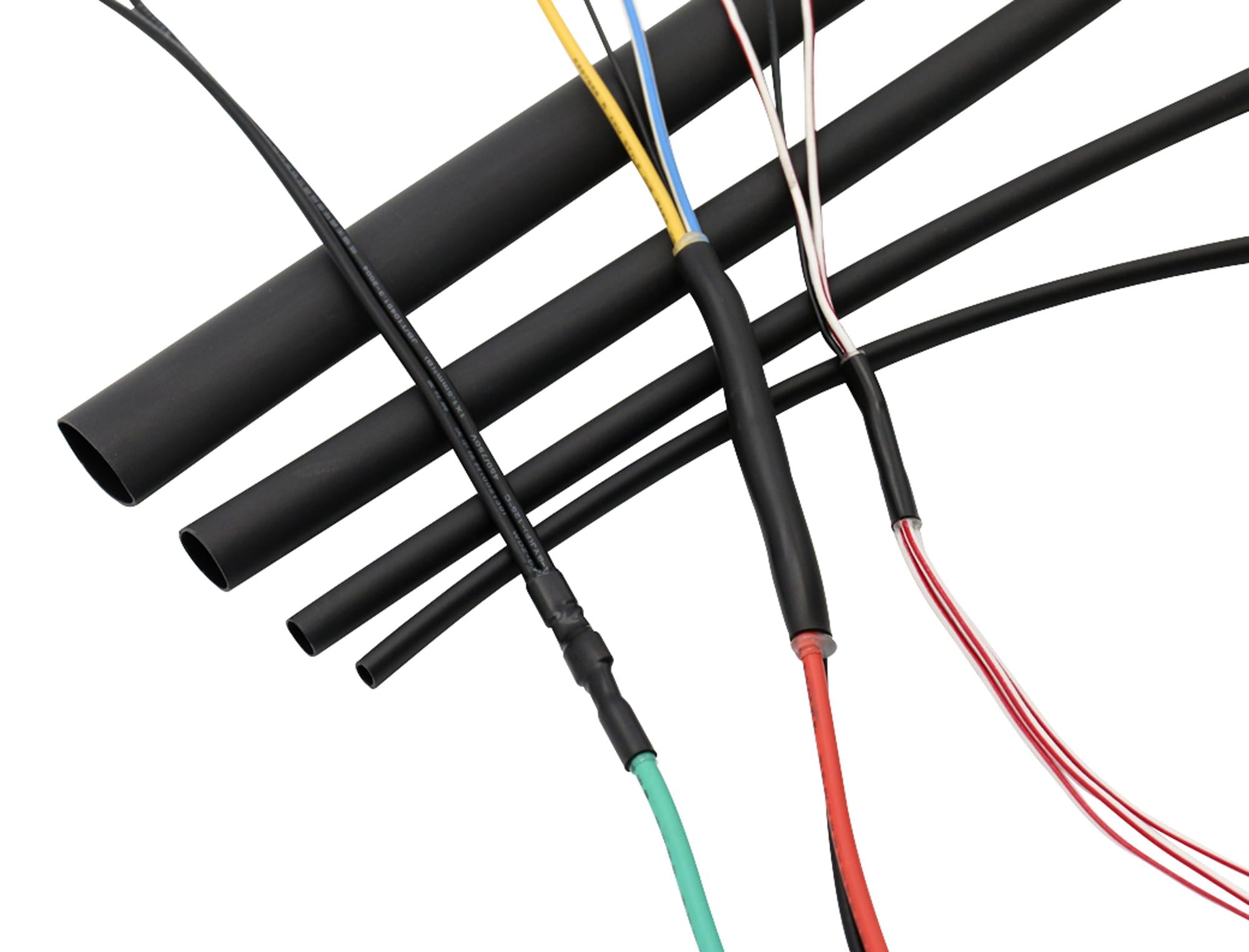 PP001985 HEAT SHRINK TUBING, 8MM, 4:1, BLK, 1.22M PRO POWER