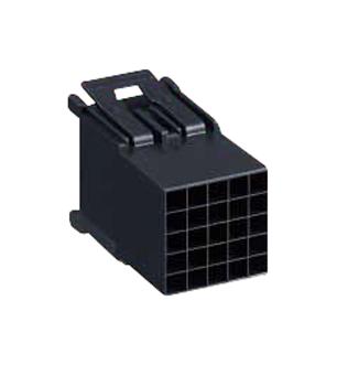 PQ50WS-25P-UNIT PLUG HOUSING, 25POS, PBT, BLACK HIROSE(HRS)