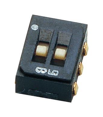 CAS-D20TA SLIDE SWITCH, DPDT, 0.1A, 6VDC, SMD NIDEC COPAL ELECTRONICS