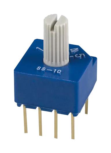 SS-10-15SP-LE ROTARY SWITCH, SP5T, 0.1A, 5VDC, TH NIDEC COPAL ELECTRONICS
