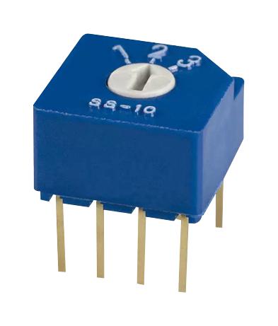 SS-10-23NP-E ROTARY SWITCH, DP3T, 0.1A, 5VDC, TH NIDEC COPAL ELECTRONICS