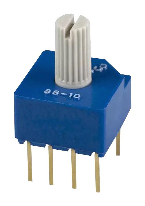 SS-10-23NP-L-E ROTARY SWITCH, DP3T, 0.1A, 5VDC, TH NIDEC COPAL ELECTRONICS