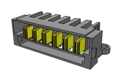 MPT-06-01-01-L-RA-SD CONNECTOR, HDR, 6POS, 1ROW, 5MM SAMTEC