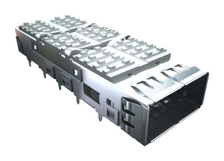 QSFPC-PF-02 CAGE ASSEMBLY, 1 PORT, I/O CONNECTOR SAMTEC