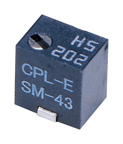 SM-43TW503 TRIMMER POT, CERMET, 50K, 5TURN, SMD NIDEC COPAL ELECTRONICS