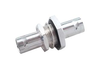 34_BNC-50-0-6/100_NE RF COAX ADAPTER, BNC JACK-JACK, 50 OHM HUBER+SUHNER