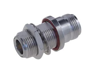 34_N-50-0-1/133_NE RF COAX ADAPTER, N JACK-JACK, 50 OHM HUBER+SUHNER