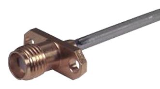 25_SMA-50-2-25/111_NE RF COAXIAL, SMA JACK, 50 OHM, PANEL HUBER+SUHNER