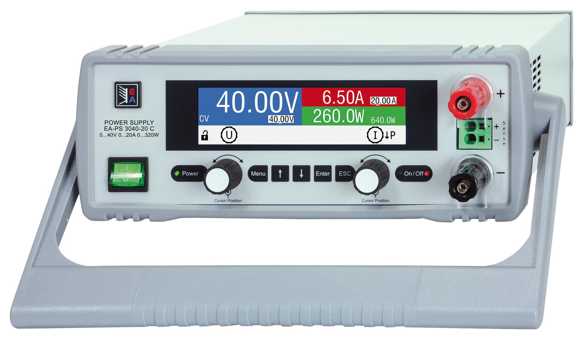 EA-PS 3080-20 C DC POWER SUPPLY, BENCH, PROG, 20A, 80V EA ELEKTRO-AUTOMATIK