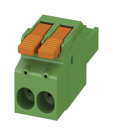 LPC 6/ 2-ST-7,62 TERMINAL BLOCK, PLUGGABLE, 2POS, 10AWG PHOENIX CONTACT
