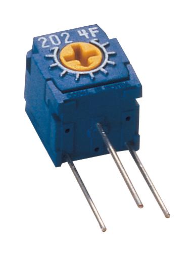 CT-6EX101 TRIMMER POT, CERMET, 100R, 1TURN, TH NIDEC COPAL ELECTRONICS