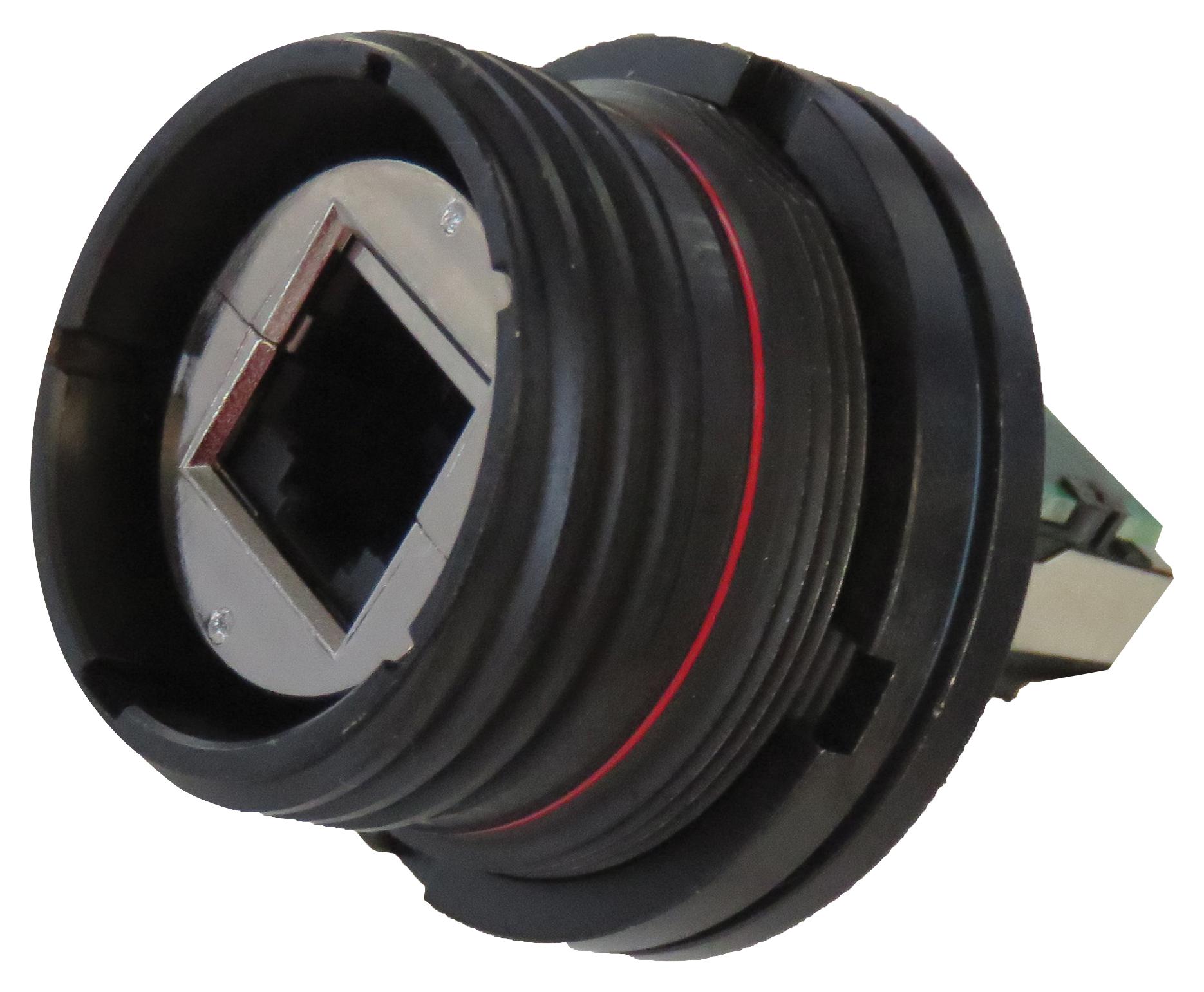 RJFTV6 7 A 1 G F312 IN-LINE ADAPTER, RJ45 8P JACK-JACK AMPHENOL SOCAPEX