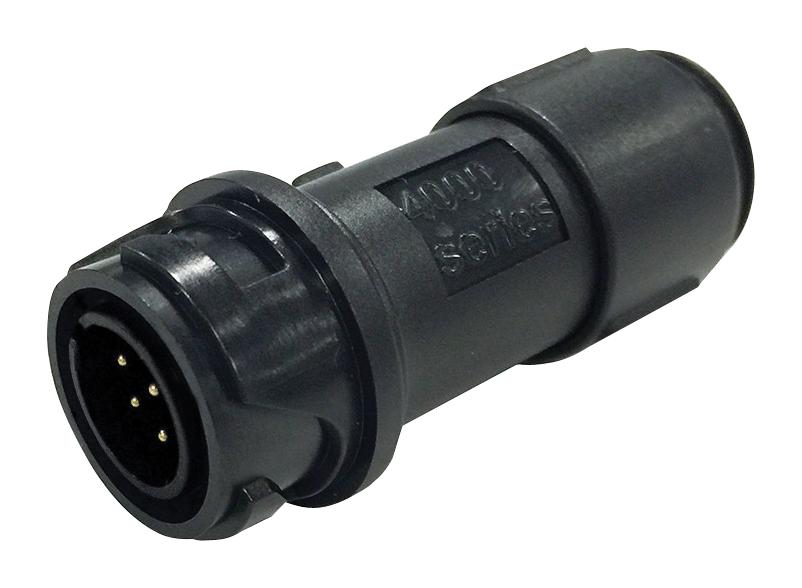 PXP4011/04P/4045 CIRCULAR CONNECTOR, PLUG, 4POS, CABLE BULGIN LIMITED