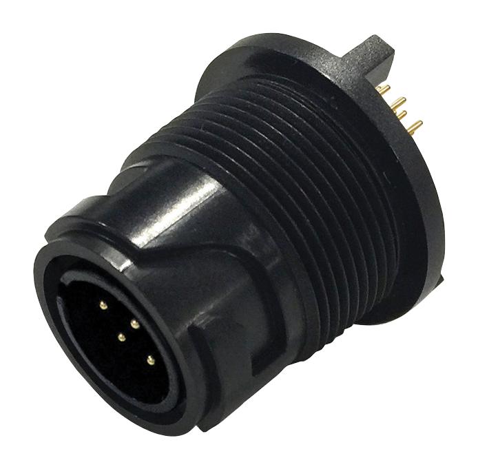 PXP4013/10P/PC CIRCULAR CONNECTOR, RCPT, 10POS, PANEL BULGIN LIMITED