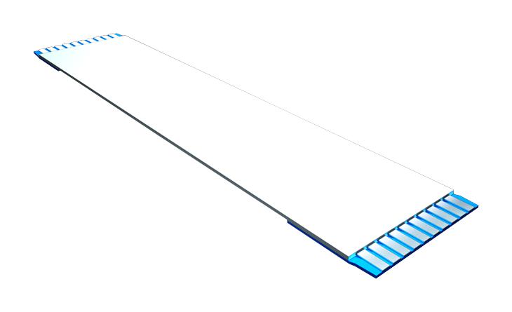 FJH-06-D-24.00-4 CABLE ASSY, FFC-FFC, 6 CORE, 610MM SAMTEC