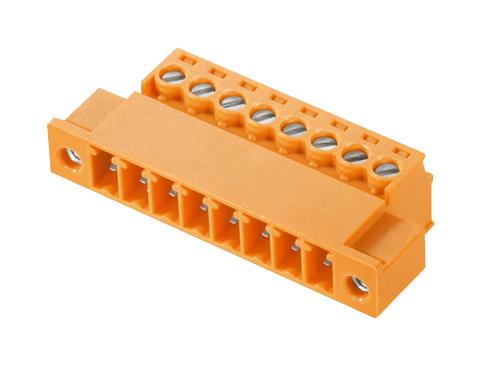 1971010000 TERMINAL BLOCK, PLUGGABLE, 11POS, 16AWG WEIDMULLER