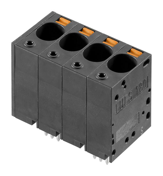 2492150000 TB, WIRE TO BRD, 6POS, 6AWG, TH WEIDMULLER