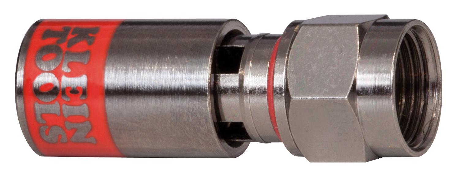 VDV812-618 RF COAXIAL, F PLUG, CABLE MOUNT, PK50 KLEIN TOOLS