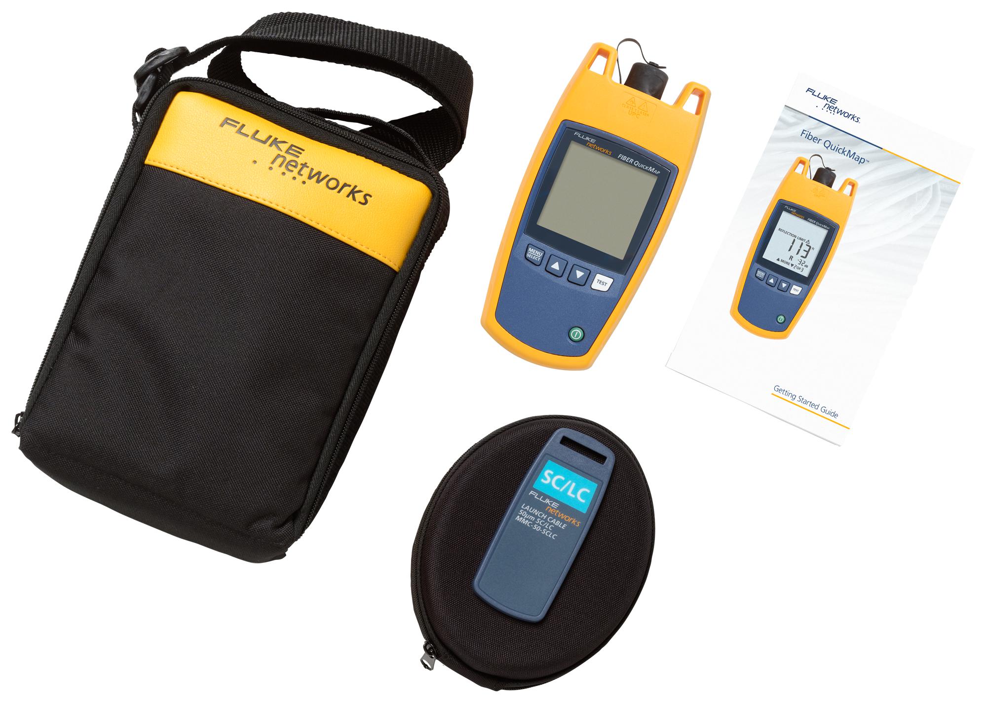 FQM-100-M FIBER QUICKMAP KIT, MULTIMODE, SC ADPTR FLUKE NETWORKS