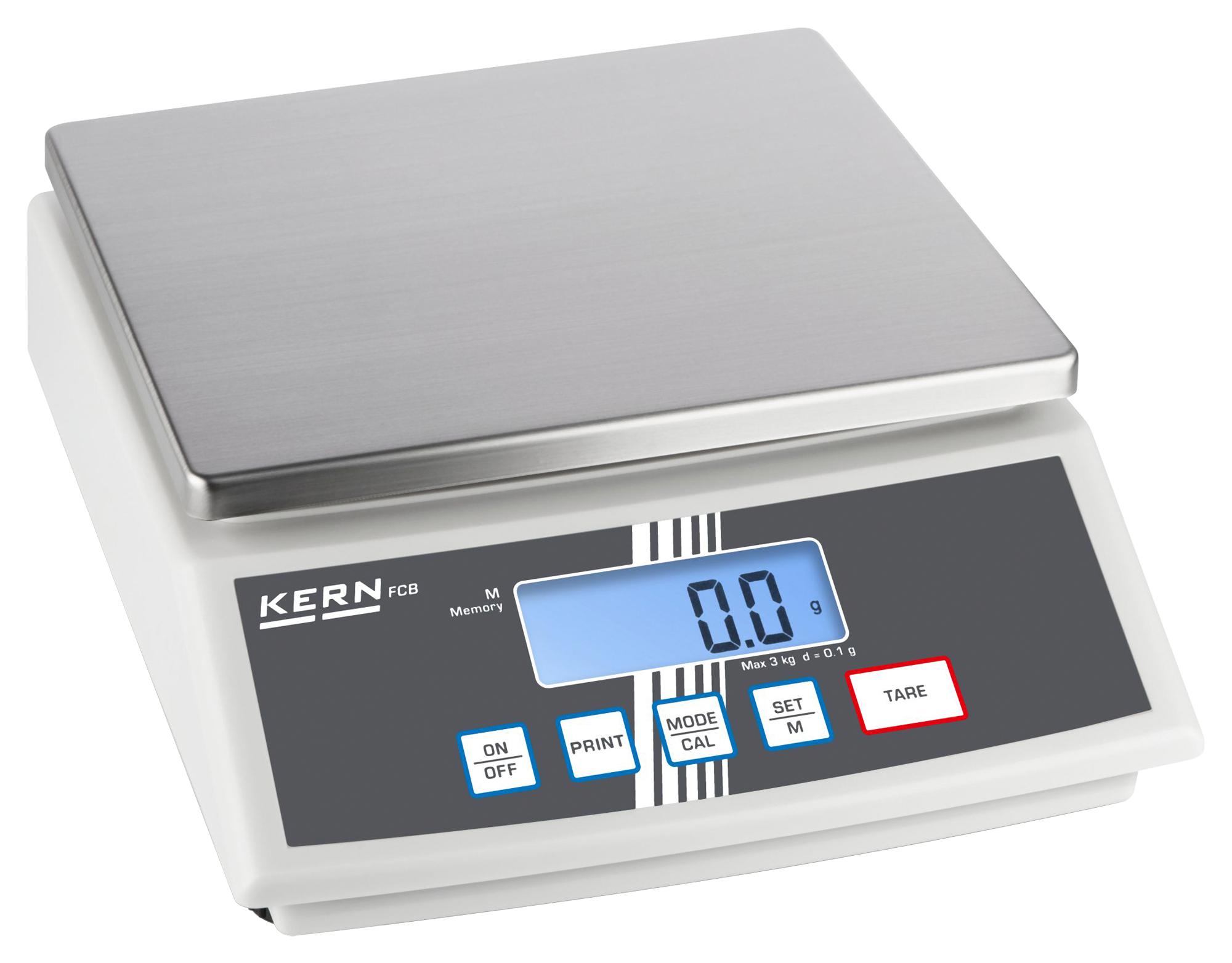 FCB 12K1 WEIGHING SCALE, BENCH, 12KG KERN