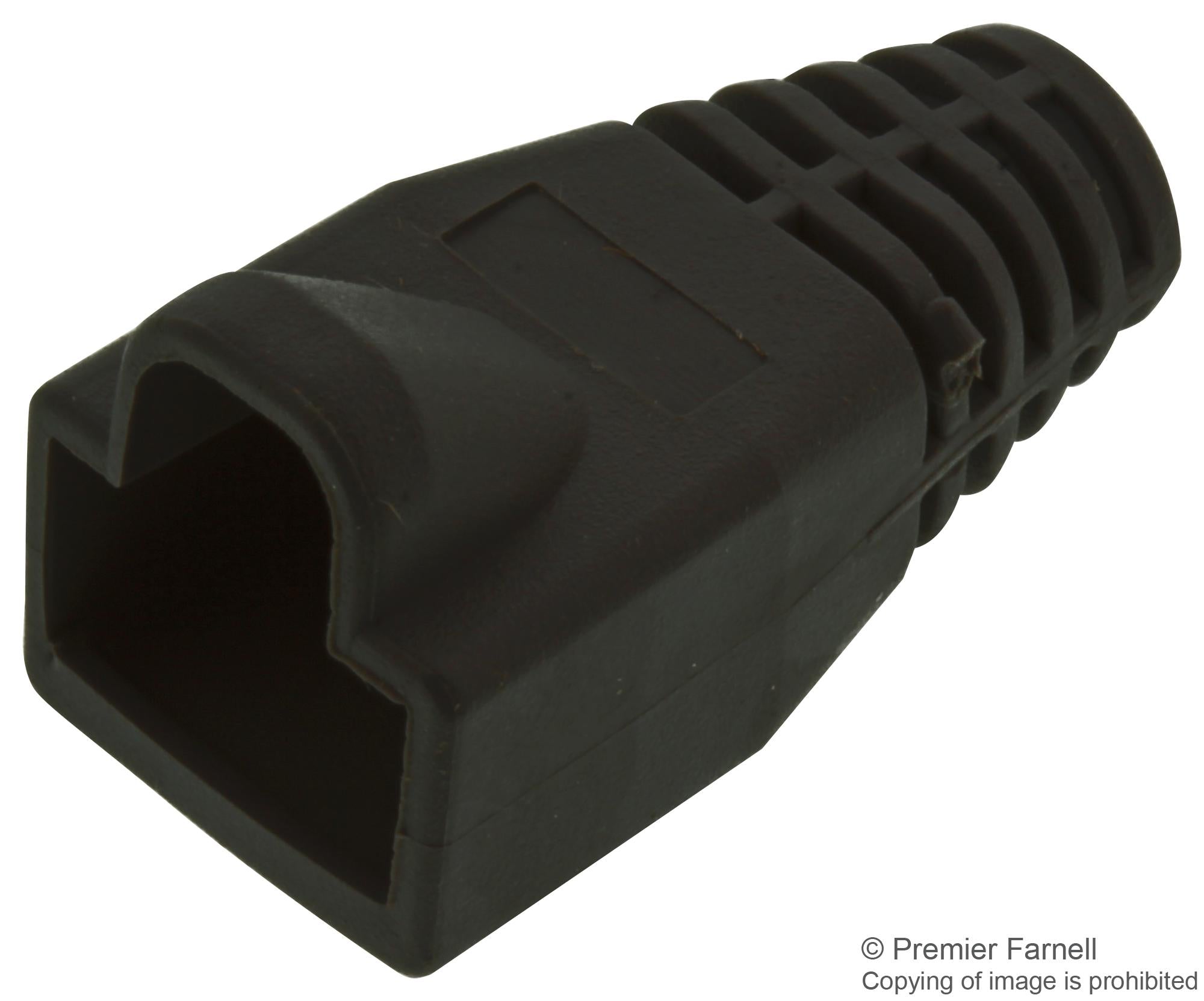 450-011 STRAIN RELIEF BOOT, PLASTIC, BLACK STEWART CONNECTOR