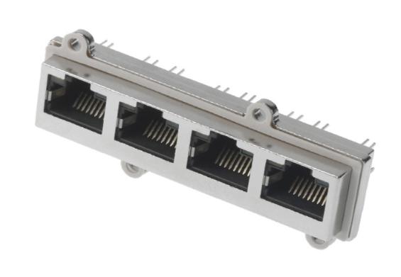 SS-60400-007 SEALED ENET, RJ45, RCPT, 8POS, PANEL STEWART CONNECTOR